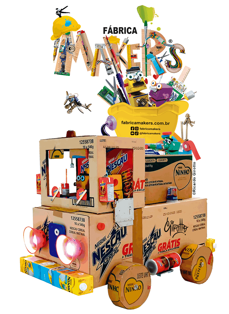 Fábrica Makers | Uma maneira inteligente de brincar!