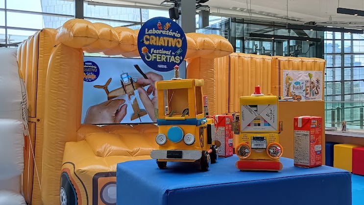 Laboratório Criativo NESTLÉ. O Mês das Crianças chega com uma novidade imperdível para os pequenos e também para quem se preocupa com o futuro do planeta!