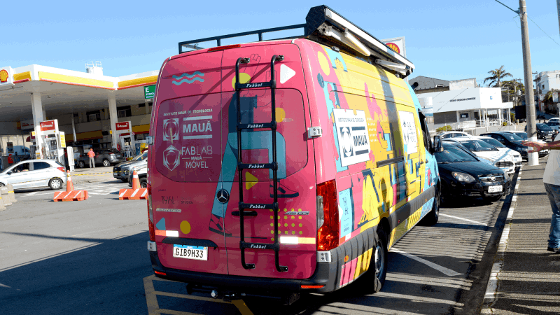 Instituto Mauá de Tecnologia participa do projeto Fábrica Makers com o Fab Lab Móvel