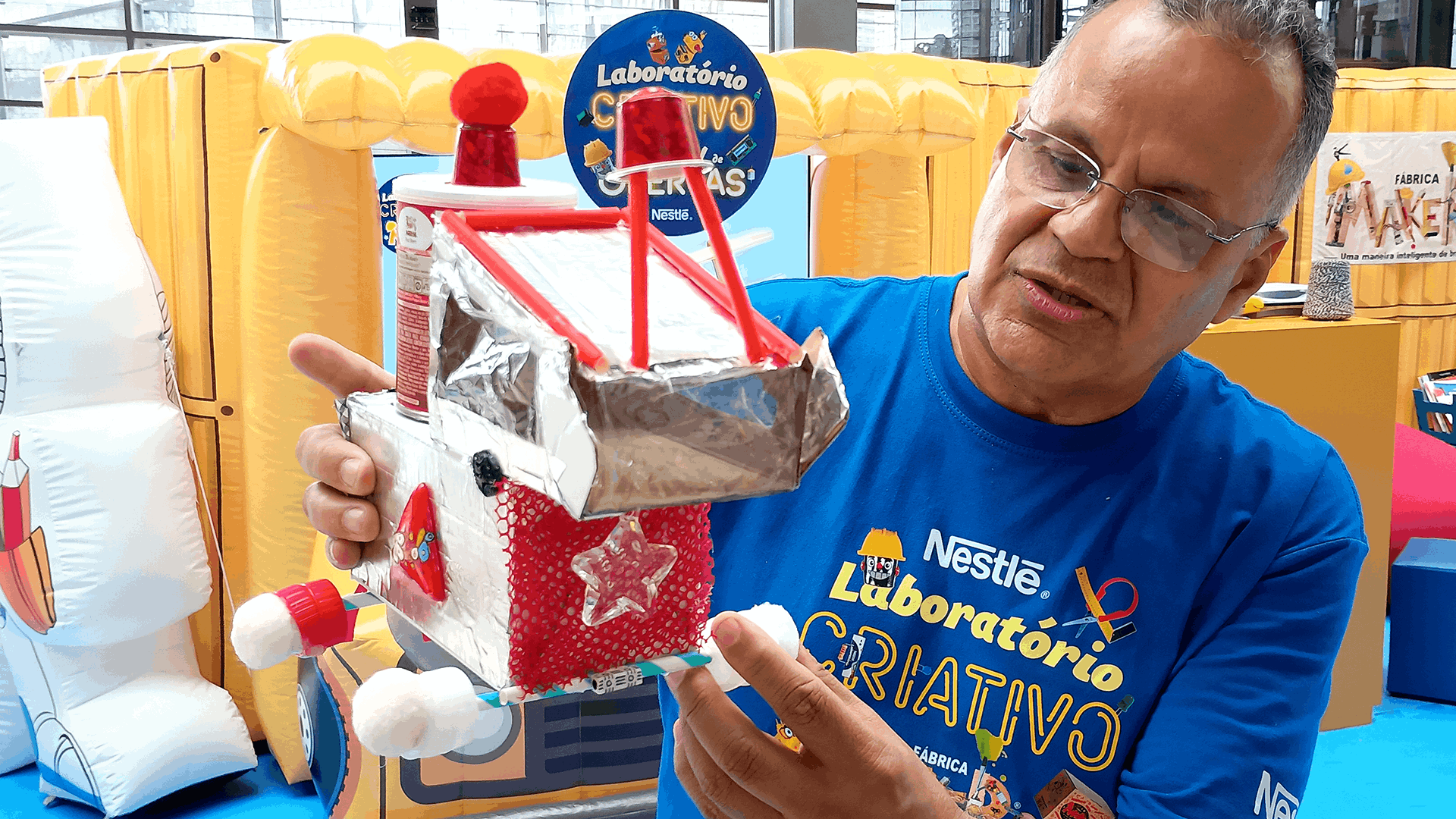 Laboratório Criativo NESTLÉ. O Mês das Crianças chega com uma novidade imperdível para os pequenos e também para quem se preocupa com o futuro do planeta!